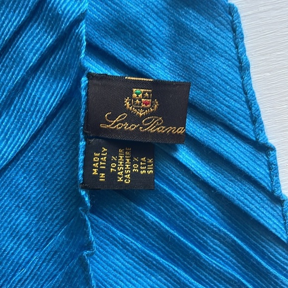 LORO PIANA cashmere/silk scarf - Picture 2 of 4